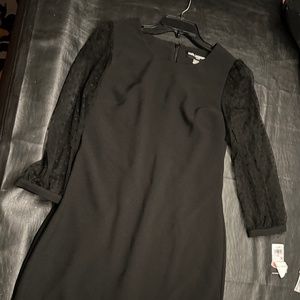 Karl Lagerfeld Black Dress LD8E93S3 - Size 6